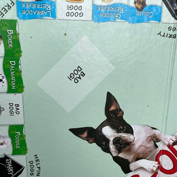 Dogopoly Board Game Tail Wagging Dog-opoly Monopoly Toy No Instructions READ - Picture 6 of 15